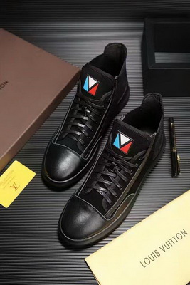 LV High-Top Fashion Men Shoes--061